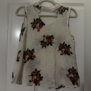 Elegant Floral Women's Blouse
